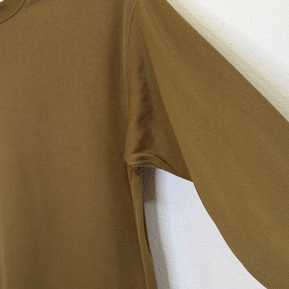 Cabela's Base Layer Power Dry T-Shirt Mens Size XL Brown‎ Long Sleeve Crew Neck - Picture 3 of 6